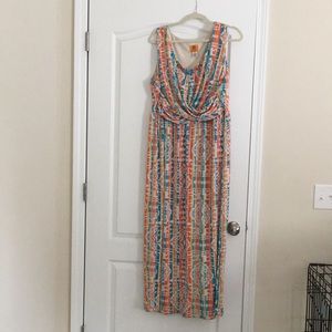 Floor length maxi dress